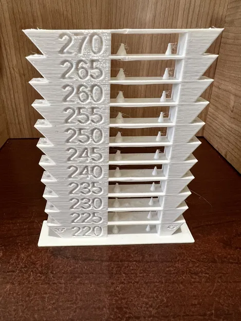 Máy in 3D: Tháp nhiệt độ tham số tùy chỉnh với OpenSCAD - Image 1