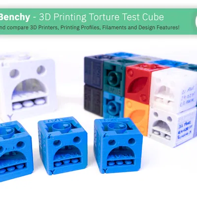 QuBenchy - Khối Lập Phương Kiểm Tra In 3D