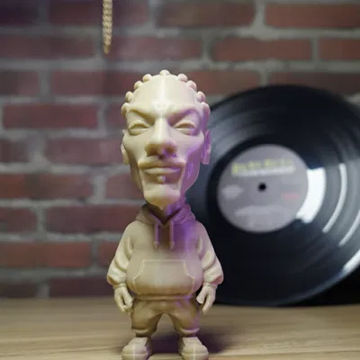 Snoop Dogg - Mô Hình Biếm Họa Thu Nhỏ