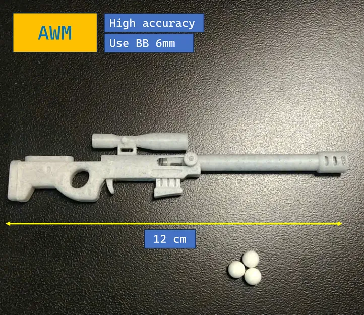 AWM (súng mô hình mini) - Image 1