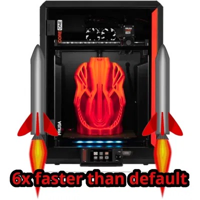 Bộ cấu hình profile siêu tốc Prusa Core One (từ file gcode mẫu)