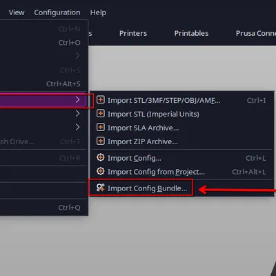 Bộ cấu hình profile siêu tốc Prusa Core One (từ file gcode mẫu)