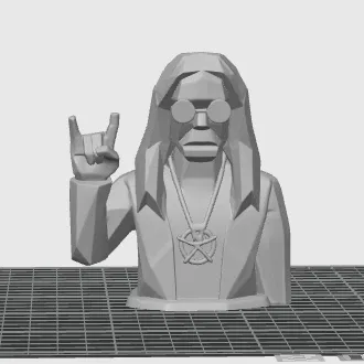 Tượng Bức Tượng Ozzy Osbourne - Kỷ Niệm