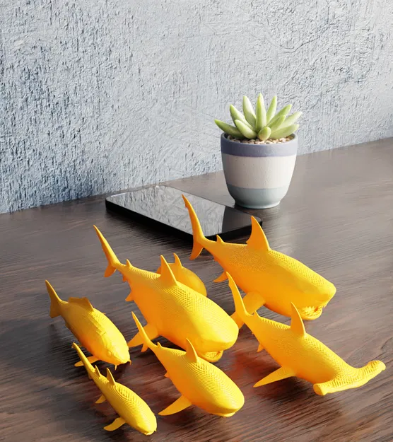 Gói Khổng Lồ Cá & Sinh Vật Biển – Mô Hình 3D In Được - Image 2