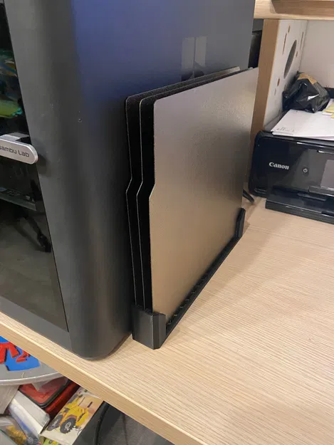 Kệ giữ Khay In Bambu 3 Khe Cắm Cho P1S - Image 1