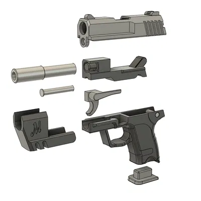 BB HK USP - Súng Đồ Chơi Fidget