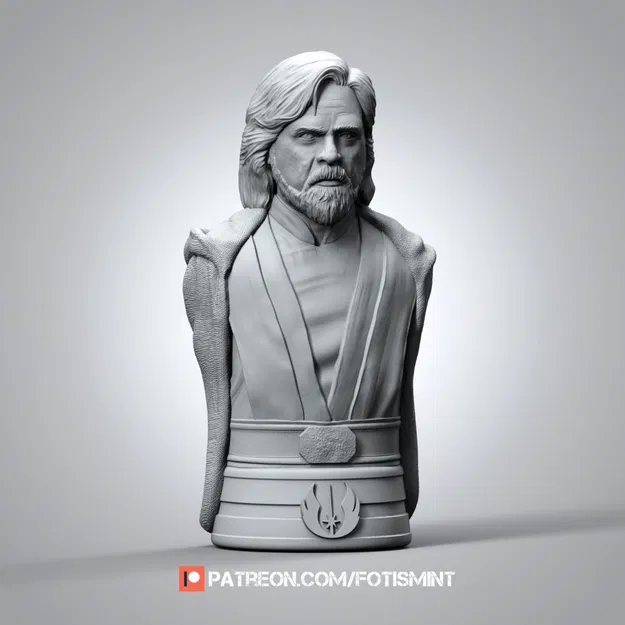 Tượng Bán Thân Luke Skywalker - Hiệp Sĩ Cuối Cùng - Image 1