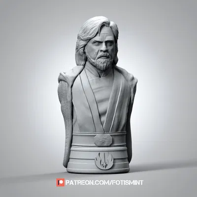 Tượng Bán Thân Luke Skywalker - Hiệp Sĩ Cuối Cùng