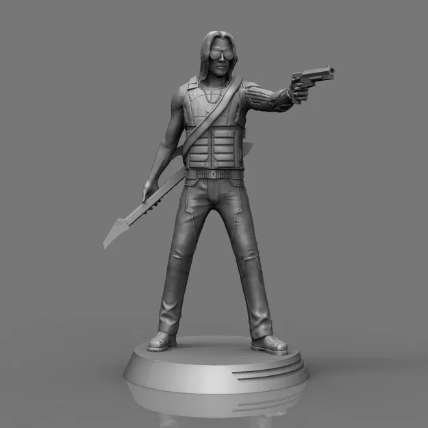 Mô hình Johnny Silverhand - Cyberpunk - Image 1