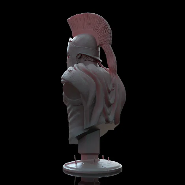 Tượng bán thân Leonidas (Phiên bản chiến đấu) - Image 6