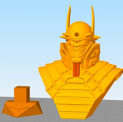 Tượng bán thân Batman Who Laughs