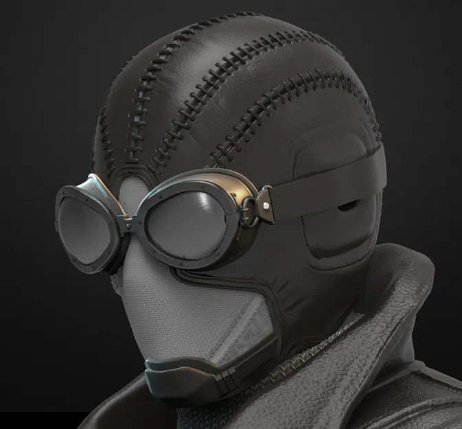 Tượng Bán Thân Spiderman Noir - Image 2