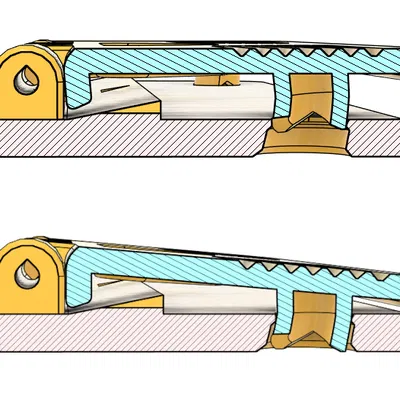 Dập Lỗ Bỏ Túi Chức Năng 3D
