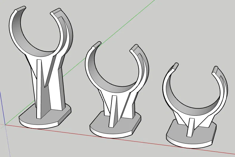 Kẹp chân đế IKEA Metod Förbättra cho tấm che, có tùy chọn độ dài - Image 1