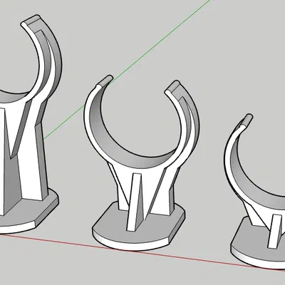 Kẹp chân đế IKEA Metod Förbättra cho tấm che, có tùy chọn độ dài