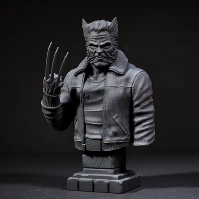 Tượng bán thân Ông Lão Logan