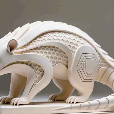 Ameisenbär, Hexa Skulptur - Tượng Kiến Hung