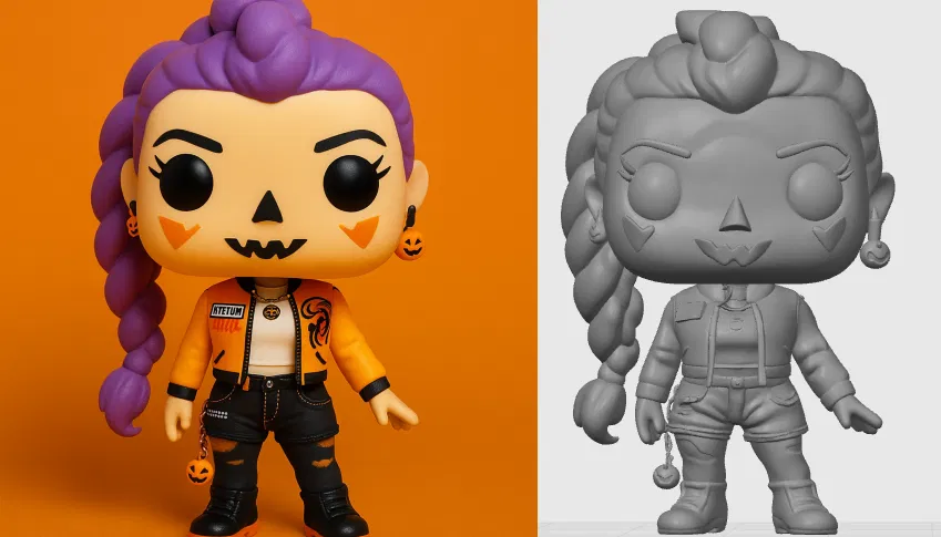 Mô Hình Funko Halloween Rumi Thợ Săn Quỷ K-Pop - Image 1