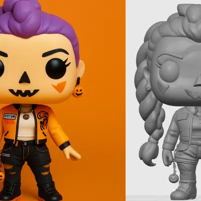 Mô Hình Funko Halloween Rumi Thợ Săn Quỷ K-Pop