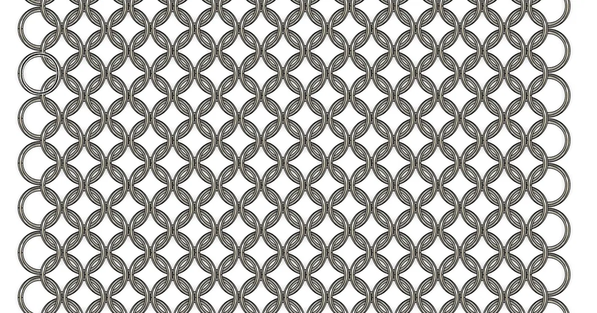 Vải Giáp Xích Dễ In - Image 3