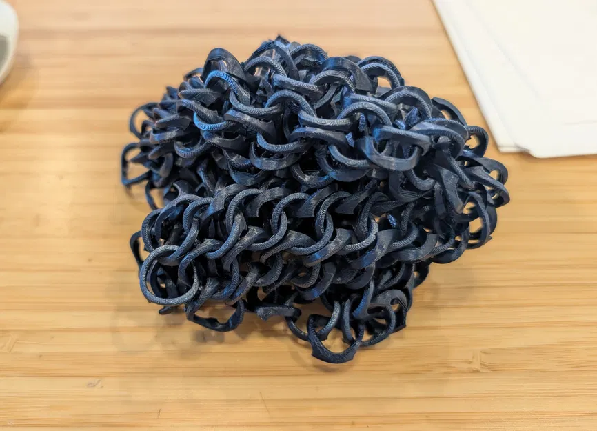 Vải Giáp Xích Dễ In - Image 4