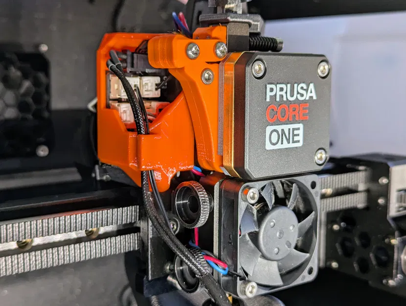 Nắp Trái Nextruder Core One Cải Tiến Có Khe Mở - Image 1