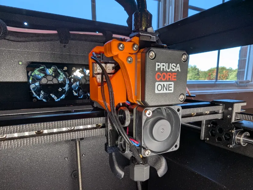 Nắp Trái Nextruder Core One Cải Tiến Có Khe Mở - Image 3