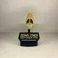 Huy hiệu Liên lạc Bajoran Star Trek: DS9 - Thumbnail 1