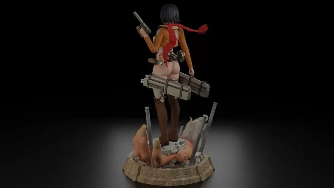 Mô hình Mikasa Ackerman Attack on Titan - Image 2