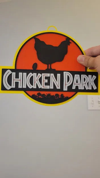 Công viên Gà "Chicken Park" có móc treo - Image 2