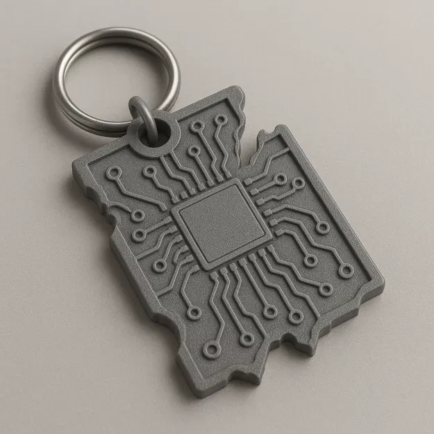 Móc Khóa Mảnh Bo Mạch - Image 1