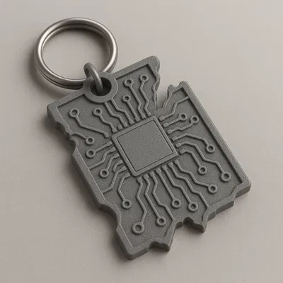 Móc Khóa Mảnh Bo Mạch