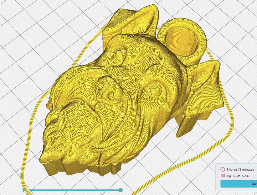 Móc khóa hình chó Schnauzer - Image 2