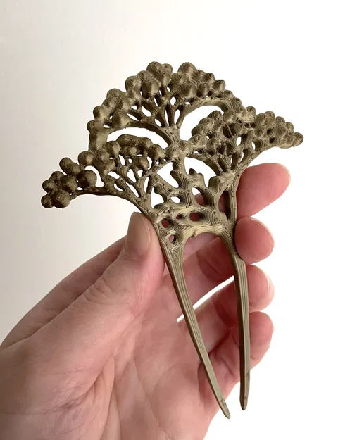 Bản Sao Lược Cài Tóc Phong Cách Art Nouveau - Image 2