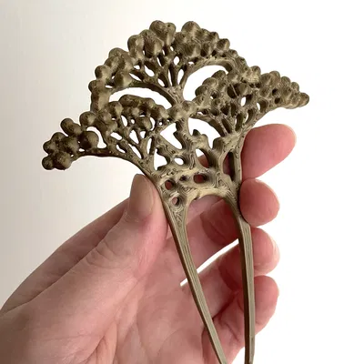 Bản Sao Lược Cài Tóc Phong Cách Art Nouveau