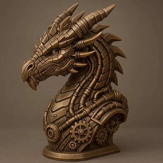 Tượng Rồng Steampunk - Image 1