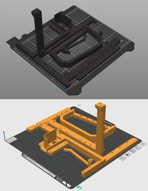 Vỏ Khung Mở Micro-ATX In 3D Hoàn Toàn - Image 3