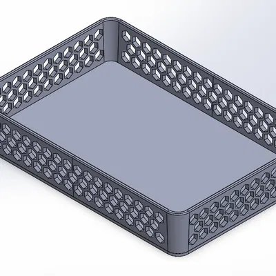 Giỏ Lục Giác Đựng Đồ Ngắn