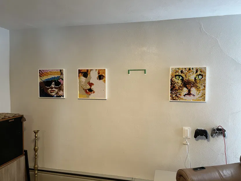 Giá treo tường tương thích LEGO mosaic - Image 3