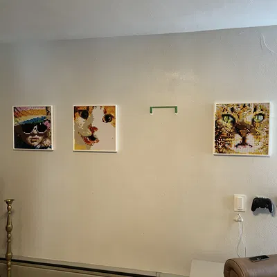 Giá treo tường tương thích LEGO mosaic