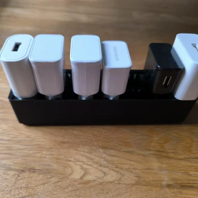 Hộp Đựng Phích Cắm Điện Châu Âu Gridfinity