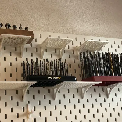 Kệ IKEA SKADIS Vân Voronoi + ZWA-2