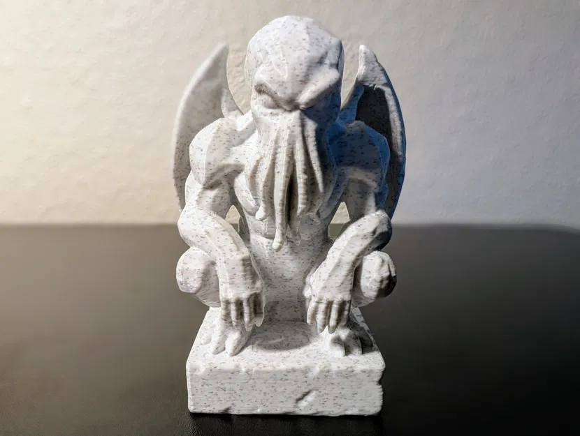 Tượng Cthulhu – Cổ vật Đá Cẩm thạch - Image 1