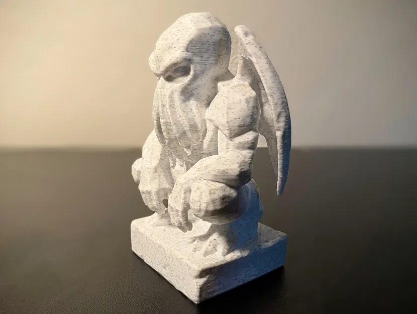 Tượng Cthulhu – Cổ vật Đá Cẩm thạch - Image 4