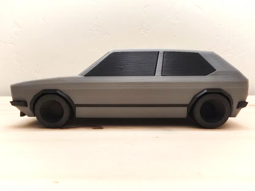 Volkswagen GTI Mk1 Phong Cách Low Poly - Image 3