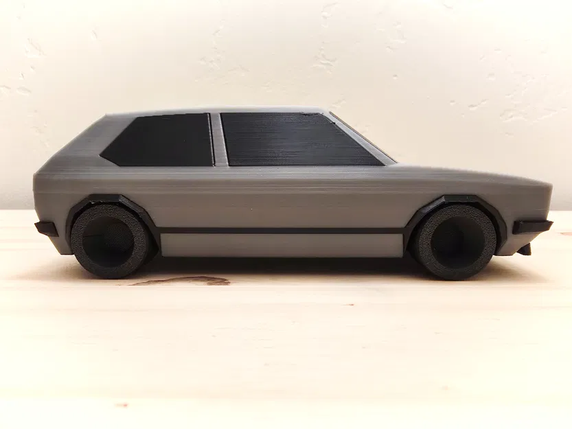 Volkswagen GTI Mk1 Phong Cách Low Poly - Image 7