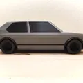 Volkswagen GTI Mk1 Phong Cách Low Poly - Thumbnail 7