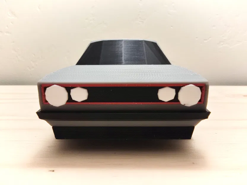 Volkswagen GTI Mk1 Phong Cách Low Poly - Image 9