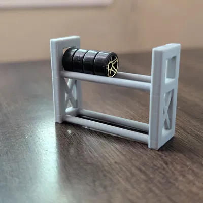 Kệ Lốp Tỉ Lệ 1:64 (Dùng Được Cho Hot Wheels)