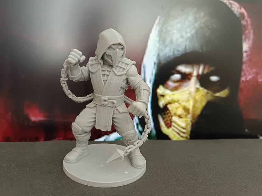 Mô Hình Scorpion - Mortal Kombat - Image 2